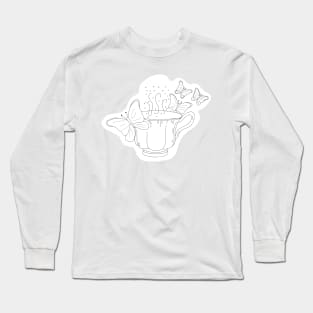 Anti hero teatime taylor swift Long Sleeve T-Shirt